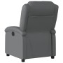 Gray synthetic leather recliner by , Armchairs - Ref: Foro24-371778, Price: 232,99 €, Discount: %