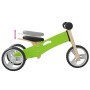 2-in-1 green balance bike for children by , Pedal or push vehicles - Ref: Foro24-358353, Price: 56,00 €, Discount: %