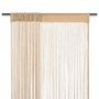 Cortinas de flecos 2 piezas 140x250 cm beige de vidaXL, Cortinas y visillos - Ref: Foro24-132405, Precio: 18,32 €, Descuento: %