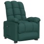 Sillón reclinable eléctrico tela verde oscuro de , Sillones - Ref: Foro24-3073754, Precio: 198,85 €, Descuento: %