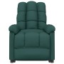 Sillón reclinable eléctrico tela verde oscuro de , Sillones - Ref: Foro24-3073754, Precio: 198,85 €, Descuento: %