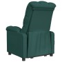 Sillón reclinable eléctrico tela verde oscuro de , Sillones - Ref: Foro24-3073754, Precio: 198,85 €, Descuento: %