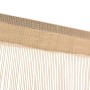 Cortinas de flecos 2 piezas 140x250 cm beige de vidaXL, Cortinas y visillos - Ref: Foro24-132405, Precio: 18,32 €, Descuento: %