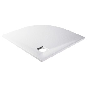 SMC white shower tray 90x90 cm by , Shower trays - Ref: Foro24-146526, Price: 161,17 €, Discount: %