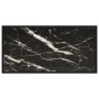 Black coffee table with black marble glass 100x50x35 cm by , Coffee table - Ref: Foro24-322882, Price: 71,34 €, Discount: %