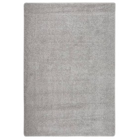 Alfombra peluda antideslizante gris claro 120x170 cm de , Alfombras - Ref: Foro24-340383, Precio: 42,99 €, Descuento: %