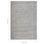 Light gray non-slip shaggy rug 120x170 cm by , Rugs - Ref: Foro24-340383, Price: 43,72 €, Discount: %