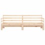 Sofá cama nido madera maciza de pino 90x190 cm de , Camas y somieres - Ref: Foro24-836153, Precio: 187,33 €, Descuento: %