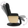 Recliner chair with black fabric footrest by , Armchairs - Ref: Foro24-356523, Price: 237,28 €, Discount: %