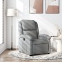 Sillón reclinable de tela gris claro de , Sillones - Ref: Foro24-371751, Precio: 218,99 €, Descuento: %