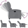 Sillón reclinable de tela gris claro de , Sillones - Ref: Foro24-371751, Precio: 218,99 €, Descuento: %