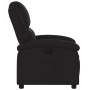 Sillón reclinable de tela negro de , Sillones - Ref: Foro24-371753, Precio: 234,76 €, Descuento: %