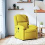 Yellow Velvet Reclining Massage Chair by , Armchairs - Ref: Foro24-371815, Price: 235,89 €, Discount: %