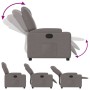 Sillón reclinable de tela gris taupe de , Sillones - Ref: Foro24-372373, Precio: 221,62 €, Descuento: %