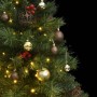 Artificial Christmas tree with hinges 150 LED and balls 120 cm by , Christmas trees - Ref: Foro24-3210187, Price: 54,35 €, Di...