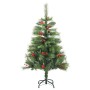 Árbol Navidad artificial con bisagras 150 LED y bolas 120 cm de , Arboles de navidad - Ref: Foro24-3210187, Precio: 54,35 €, ...