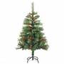 Árbol Navidad artificial con bisagras 150 LED y bolas 120 cm de , Arboles de navidad - Ref: Foro24-3210193, Precio: 59,73 €, ...