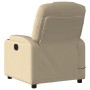 Cream Fabric Reclining Massage Chair by , Armchairs - Ref: Foro24-372386, Price: 211,27 €, Discount: %