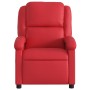 Red synthetic leather reclining massage chair by , Armchairs - Ref: Foro24-371787, Price: 241,95 €, Discount: %