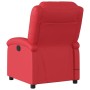 Sillón de masaje reclinable cuero sintético rojo de , Sillones - Ref: Foro24-371787, Precio: 241,95 €, Descuento: %