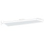 Shelf shelf 4 pcs glossy white wood 100x30x1.5cm by , Shelves - Ref: Foro24-805404, Price: 41,99 €, Discount: %