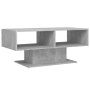 Mesa de centro contrachapada gris hormigón 103,5x50x44,5 cm de , Mesas de centro - Ref: Foro24-806826, Precio: 67,38 €, Descu...