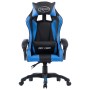 Silla gaming de cuero sintético azul de , Sillas de oficina - Ref: Foro24-287976, Precio: 140,99 €, Descuento: %