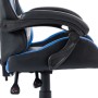 Silla gaming de cuero sintético azul de , Sillas de oficina - Ref: Foro24-287976, Precio: 140,99 €, Descuento: %