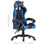 Blue synthetic leather gaming chair by , Office chairs - Ref: Foro24-287976, Price: 140,99 €, Discount: %