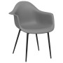 Dining chairs 6 units gray PP by , dining chairs - Ref: Foro24-3082358, Price: 332,80 €, Discount: %