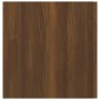 Armario de pared madera de ingeniería roble marrón 80x39x40 cm de vidaXL, Estantes y estanterías - Ref: Foro24-815515, Precio...