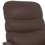 Brown synthetic leather elevating massage chair by , Electric massage chairs - Ref: Foro24-321285, Price: 332,54 €, Discount: %