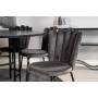 Venture Home Dining chairs 2 pcs Limhamn black and gray velvet by , dining chairs - Ref: Foro24-444734, Price: 217,98 €, Disc...