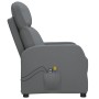 Gray synthetic leather elevating massage chair by , Electric massage chairs - Ref: Foro24-3124815, Price: 259,27 €, Discount: %