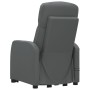 Gray synthetic leather elevating massage chair by , Electric massage chairs - Ref: Foro24-3124815, Price: 259,27 €, Discount: %