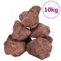 Rocas volcánicas rojas 10 kg 10-30 cm de , Decoración de acuarios - Ref: Foro24-155323, Precio: 43,99 €, Descuento: %