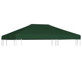 Pavillon-Markise 310 g/m² 4x3 m grün von , Abdeckungen für Zelte und Pavillons - Ref: Foro24-44785, Preis: 68,99 €, Rabatt: %