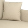 Sofá de 3 plazas de tela crema 180 cm de , Sofás - Ref: Foro24-359277, Precio: 341,05 €, Descuento: %