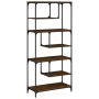 Estantería madera de ingeniería roble marrón 81x36x176 cm de , Librerías y estanterías - Ref: Foro24-836227, Precio: 78,82 €,...