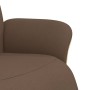 Brown fabric recliner with footrest by , Armchairs - Ref: Foro24-356524, Price: 243,99 €, Discount: %