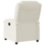 Cream white velvet recliner by , Armchairs - Ref: Foro24-371806, Price: 237,67 €, Discount: %