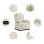 Cream white velvet recliner by , Armchairs - Ref: Foro24-371806, Price: 237,67 €, Discount: %