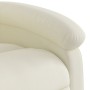 Cream white velvet recliner by , Armchairs - Ref: Foro24-371806, Price: 237,67 €, Discount: %