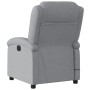 Sillón reclinable de masaje de tela gris claro de , Sillones - Ref: Foro24-371763, Precio: 243,37 €, Descuento: %