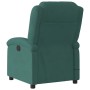 Sillón de masaje reclinable de terciopelo verde oscuro de , Sillones - Ref: Foro24-371810, Precio: 235,61 €, Descuento: %