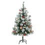 Artificial Christmas tree with hinges 150 LED and balls 120 cm by , Christmas trees - Ref: Foro24-3210189, Price: 58,95 €, Di...