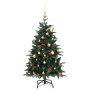 Künstlicher Weihnachtsbaum mit Scharnieren 150 LED und Kugeln 120 cm von , Weihnachtsbäume - Ref: Foro24-3210453, Preis: 75,5...