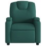 Sillón de masaje reclinable de tela verde oscuro de , Sillones - Ref: Foro24-372383, Precio: 241,56 €, Descuento: %