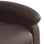 Sillón reclinable de cuero sintético marrón de , Sillones - Ref: Foro24-371777, Precio: 219,99 €, Descuento: %