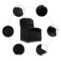 Sillón reclinable de cuero sintético negro de , Sillones - Ref: Foro24-371775, Precio: 235,32 €, Descuento: %